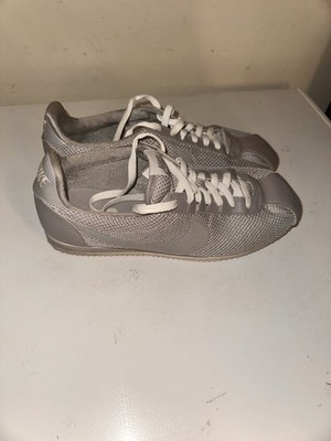 Nike Cortez Grey Mesh Sneakers Women s Size 11 White Laces Excellent Condition