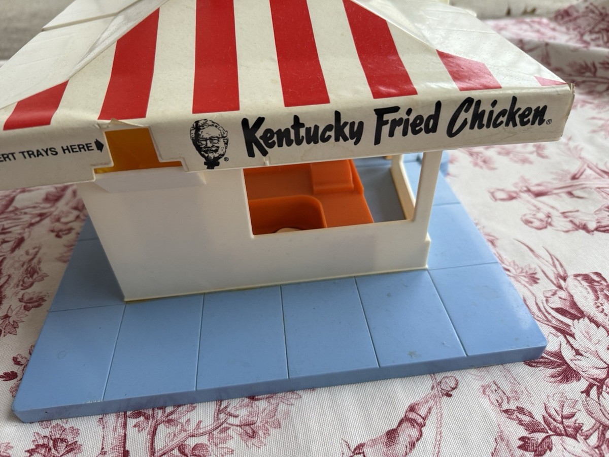 KFC Kentucky Fried Chicken Restaurant Playset w/ Box - Vintage