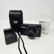 Canon PowerShot SX600 HS Black 16.0MP 18x Zoom Compact Digital Camera TESTED 