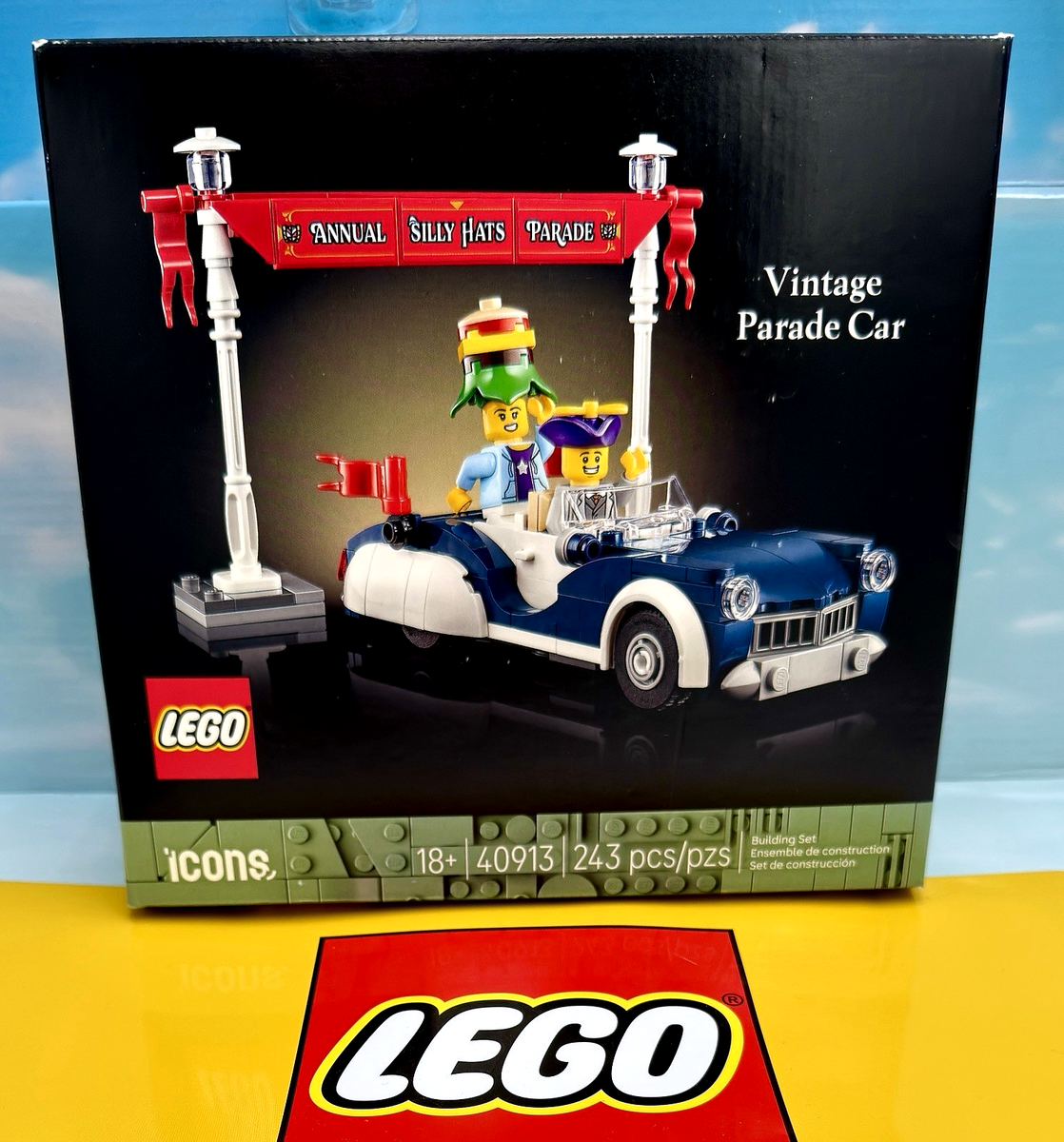 サンフラワー（感謝）/6 LEGO 40913 Icons Vintage Parade Car (Annual Silly Hats Parade