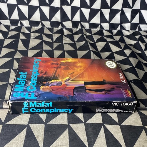 Mafat Conspiracy (Nintendo Entertainment System, NES, 1990) In Box CIB + Manual - Picture 15 of 24