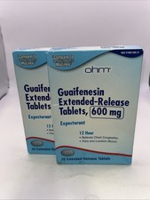  2 Guaifenesin Extended-release Tablets 600 Mg Exp 12/31/26