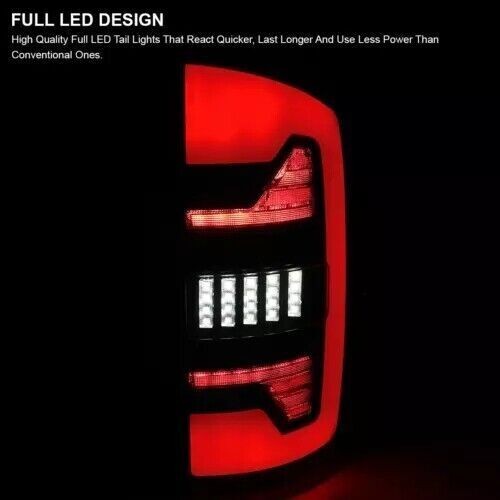LED Tail Lights for Dodge Ram 2002-2006 3rd Gen Ram 1500 2500 3500 Rear Lamps - Foto 14 di 21
