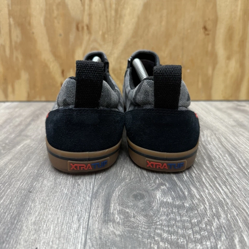Zapatos de cubierta de goma sin cordones XTRATUF SharkByte negros/lona camuflaje para hombre talla 10,5 Foto 4 de 4