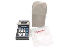 Canon Pocketronic Druckfähiger Rechner Vintage Ungetestet Bastler Tasche