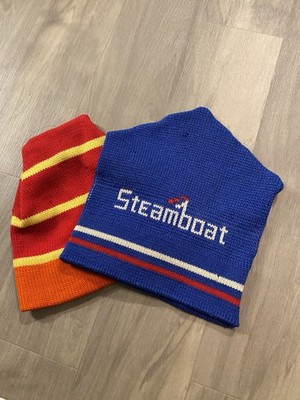 Vintage Wool Steamboat Beanie s Set Of Two