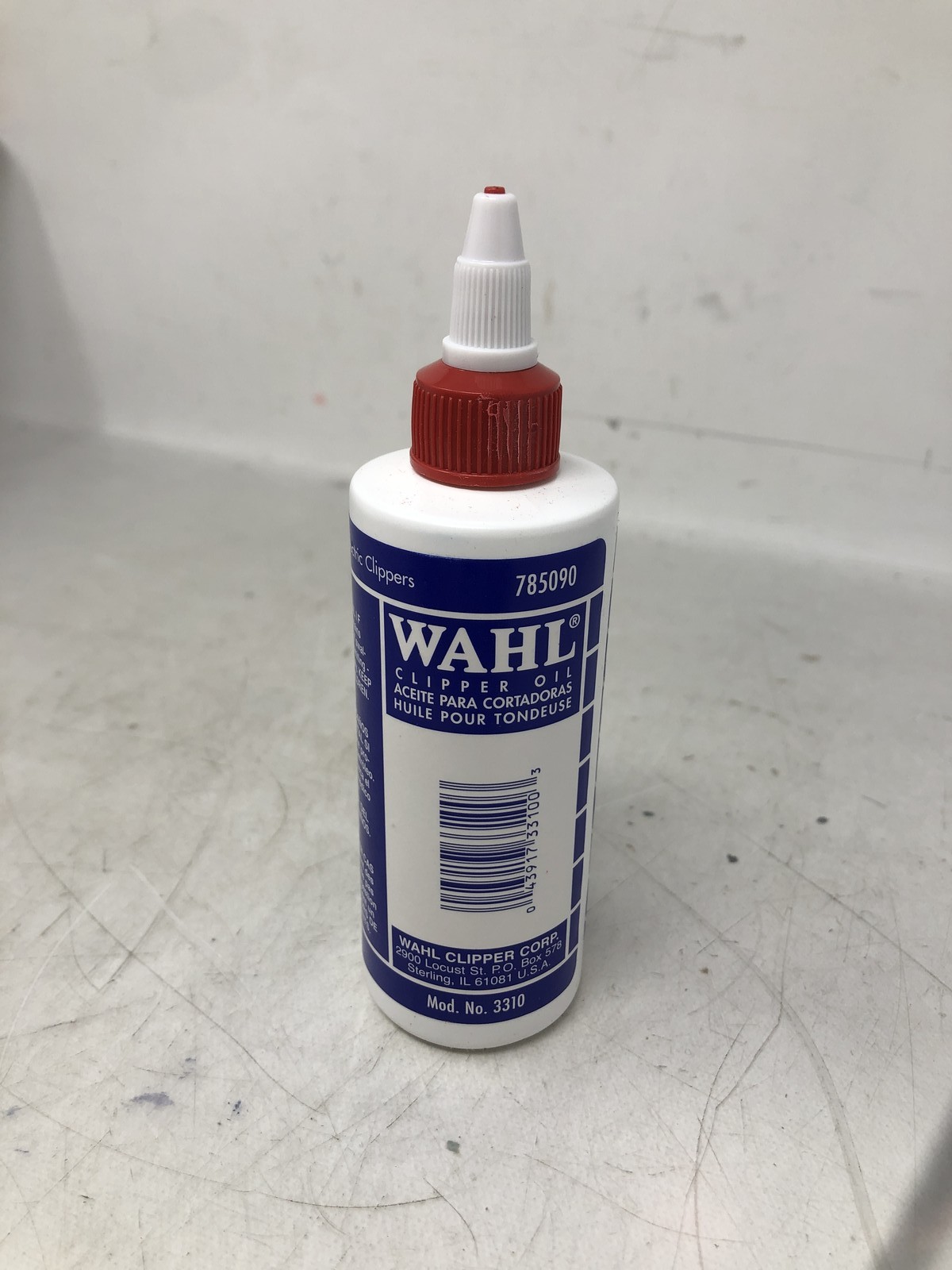 Wahl Professional Clipper Oil Lubricant 4 Fl Oz Qty:1