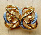 VINTAGE 1994 ELIZABETH TAYLOR  TREASURED VINE NECKLACE EARRINGS — photo 3