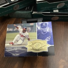 1998 Upper Deck SPx Star Focus #153 MANNY RAMIREZ #d 1031/3500 Cleveland Indians