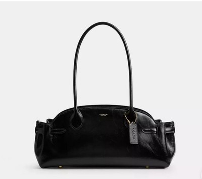 Coach Empire Carryall Hand Bag BNWT Black Carry All Bag 34 cm  Dust bag