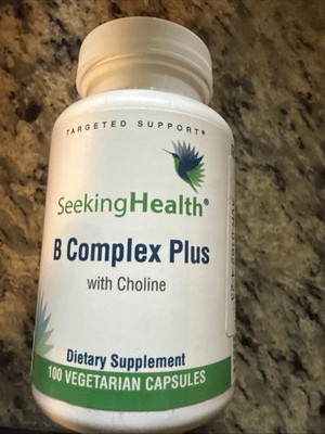 B Complex plus - Vitamin B Complex Supplement with Choline & Riboflavin - Sup...
