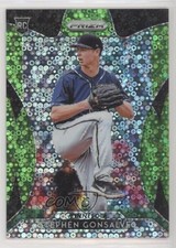 2019 Panini Prizm Tier II Lime Green Donut Circle 149/199 Stephen Gonsalves fo7