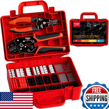 PEBA Crimping Tool and JST Connector Kit - 20 Types of 2.5 mm JST-XH Connectors