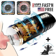 Automatic Male Masturbaters HandsFree Sucking Mastubator Cup Sex Toys for Men