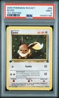 2000 POKEMON ROCKET 1ST ED #55 EEVEE PSA 9