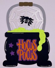 Halloween - Hocus Pocus - Scrapbook Embellishment Die Cuts