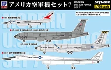 PIT-ROAD 1/700 SKY WAVE SERIES MODERN U.S. AIR FORCE SET 7 MODEL KIT S85