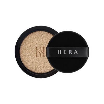 HERA Black Cushion Foundation + Refill 15g 2024 New SPF34 PA++ K-Beauty
