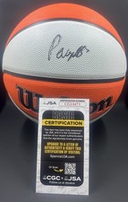 Paige Bueckers Signed Wilson WNBA Basketball JSA Dallas Wings UConn Huskies