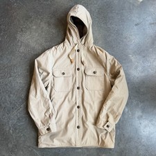 Vintage 60s Woolrich Jacket Men's Medium Wool Tweed Reversible Hooded Button Up
