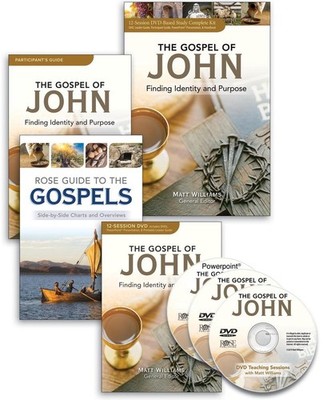 The Gospel of John 12-Session DVD Based Study Complete Kit: Finding Identity and