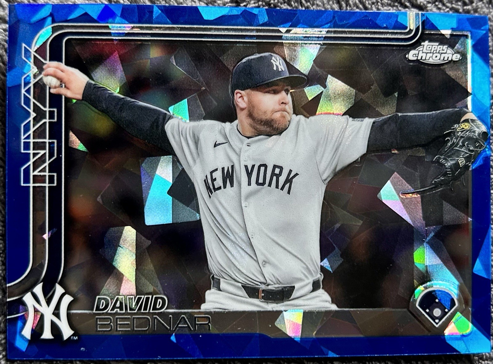David Bednar New York Yankees 2025 Topps Chrome Sapphire Update-#USC182 jc100