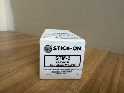 RDL  Stick On STM-2 / STM2 Professional Low Noise Microphone Preamplifier