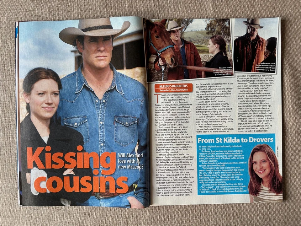 Vintage television - "Australian TV Week" Oct 2004 Aria Awards Jet Guy Sebastian - Image 4 of 4