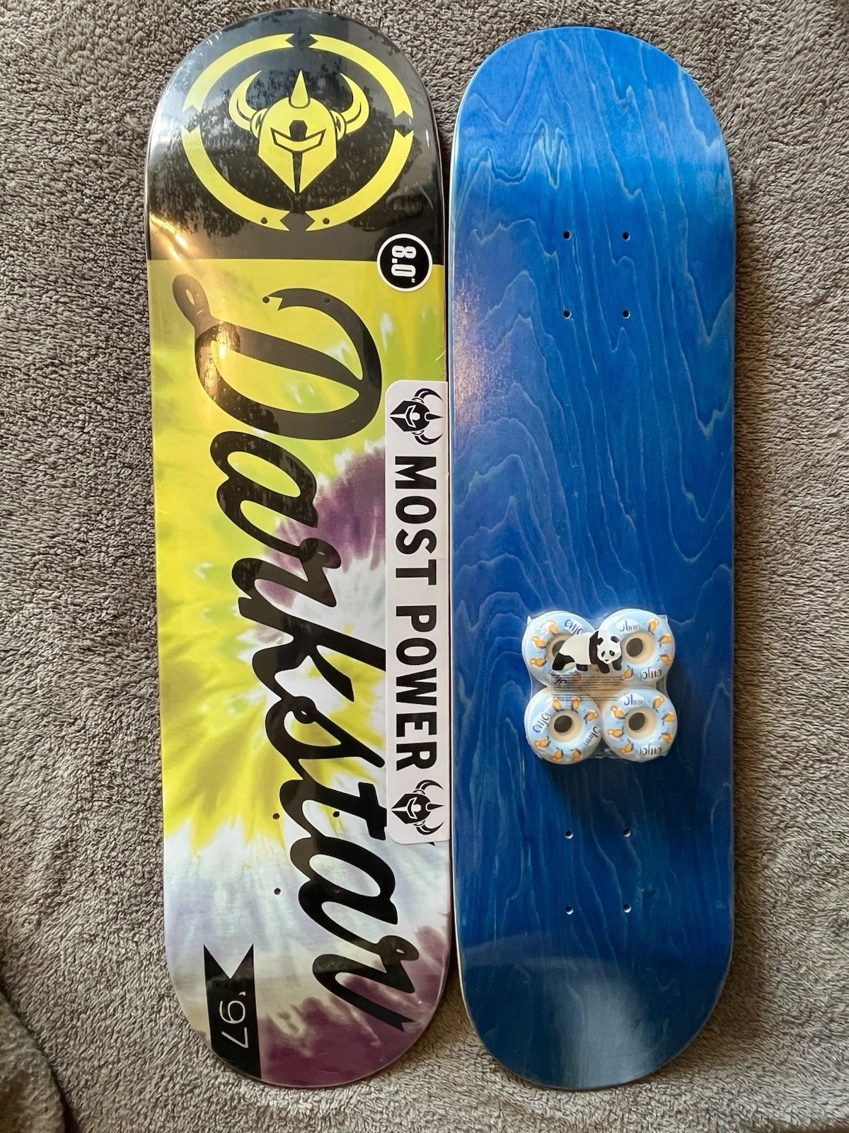 Decks 8 Inch Wide & Free Enjoi Wheels 51mm