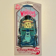 Disneyland Windows Of Attractions Alice In Wonderland LE 2500 Pin