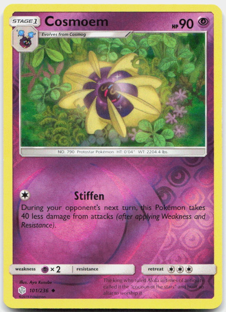 Cosmoem REVERSE HOLO Uncommon SM - Cosmic Eclipse 101/236 LP