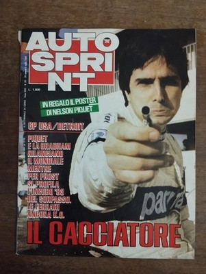 1984 07 02 AUTOSPRINT 02 JULI 1984 NR. 26 JAHR XXIV MIT POSTER PIQUET