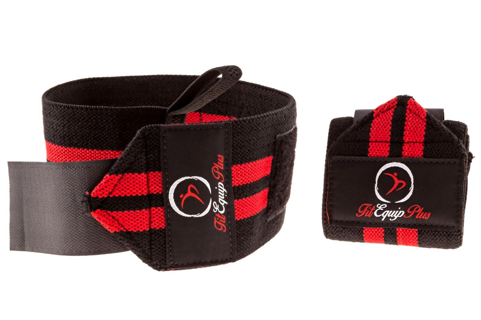 Wrist Wraps 18" Premium Quality with Thumb Loop for Weightlifting - 2 Packs