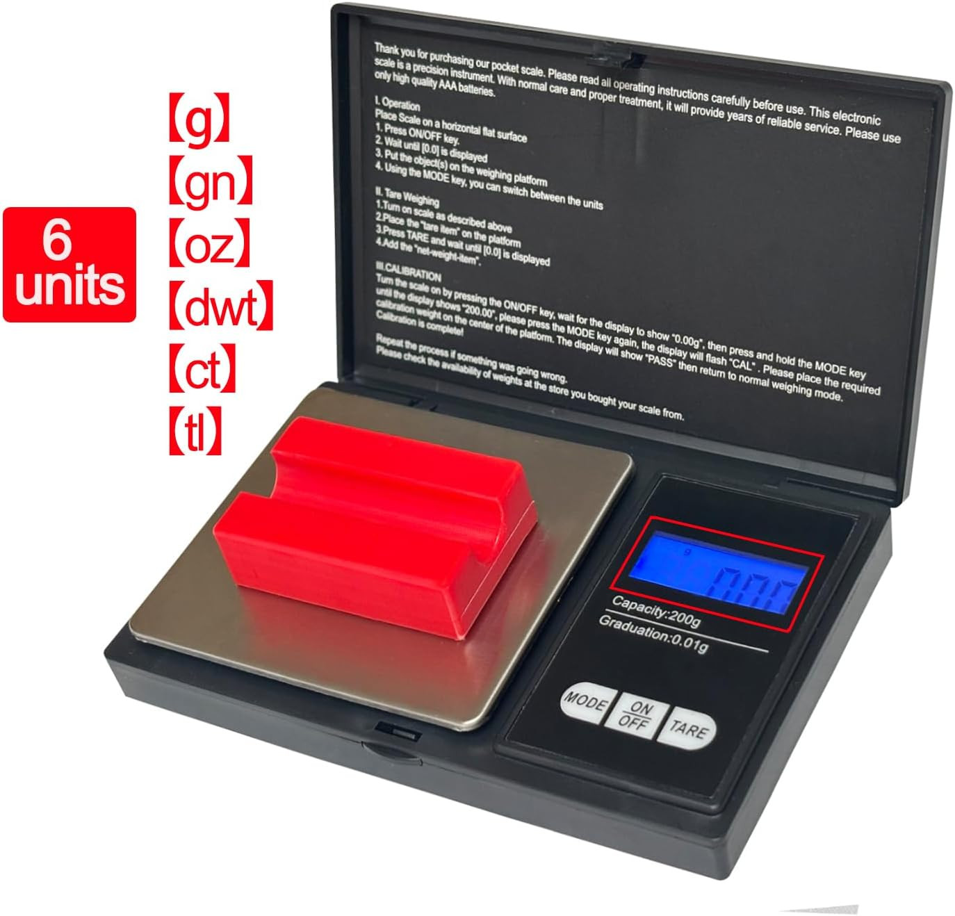Portable Archery Arrow Grain Scale Digital Arrow Weight Scale - New