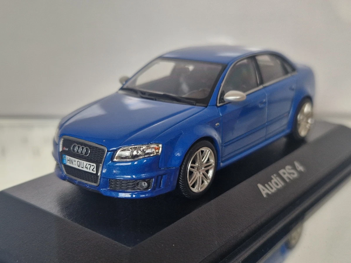 ディーラー特注 1/18 ミニチャンプス アウディ RS4 (B7) Minichamps 2006 AUDI RS4 B7 Type 8E Avant Red 1/18 Diecast model