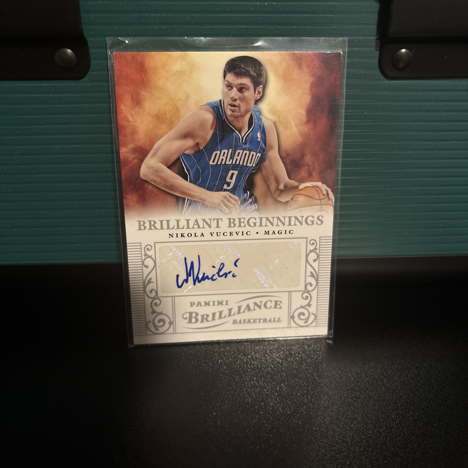 2012-13 Panini Brilliance - Brilliant Beginnings Autographs Nikola Vucevic  