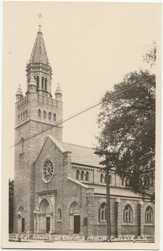 Concord, NH - RPPC - Church