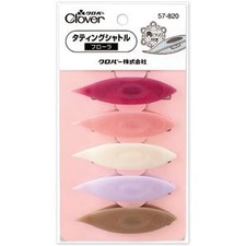 Clover Pastel Colored Tatting Shuttles 5 PK 