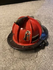 Cairns Leather Fire Helmet