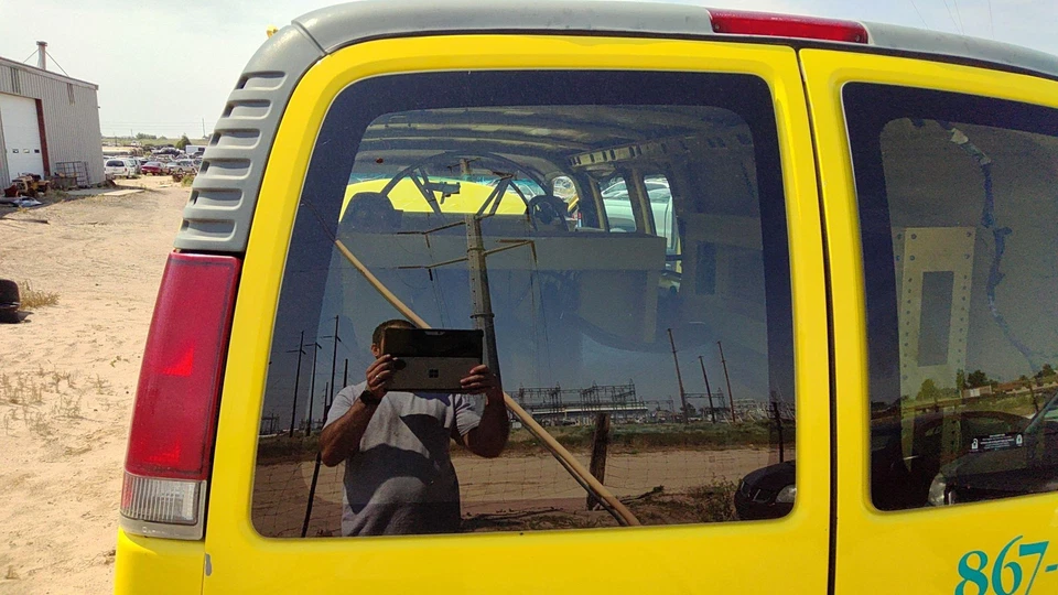 Оригинальное левое заднее стекло заднего стекла для водителя Express Van 2500 1996-2024 годов выпуска 25752114 - Изображение 3 из 4