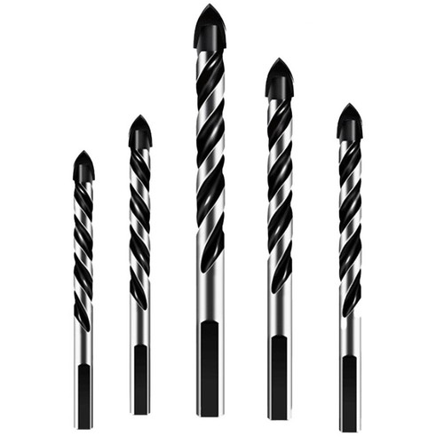 Brand New Drill Bit 5pcs Brick Concrete For Porcelain Spare Parts Stone - Zdjęcie 7 z 12