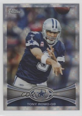 2012 Topps Chrome Retail X-Fractor Tony Romo #63 1e9z