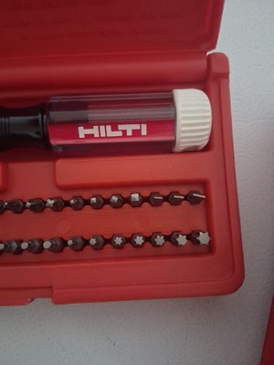 HILTI 30 PIECE SCREWDRIVER KIT G302 3000271  1/4'' 