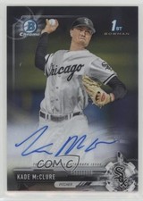 2017 Bowman Draft Chrome Draft Pick Auto Kade McClure #CDA-KMC Auto a2v