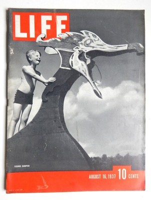 Life Magazine August 16 1937 Summer camps China Mei Ling private pilots RCA ad