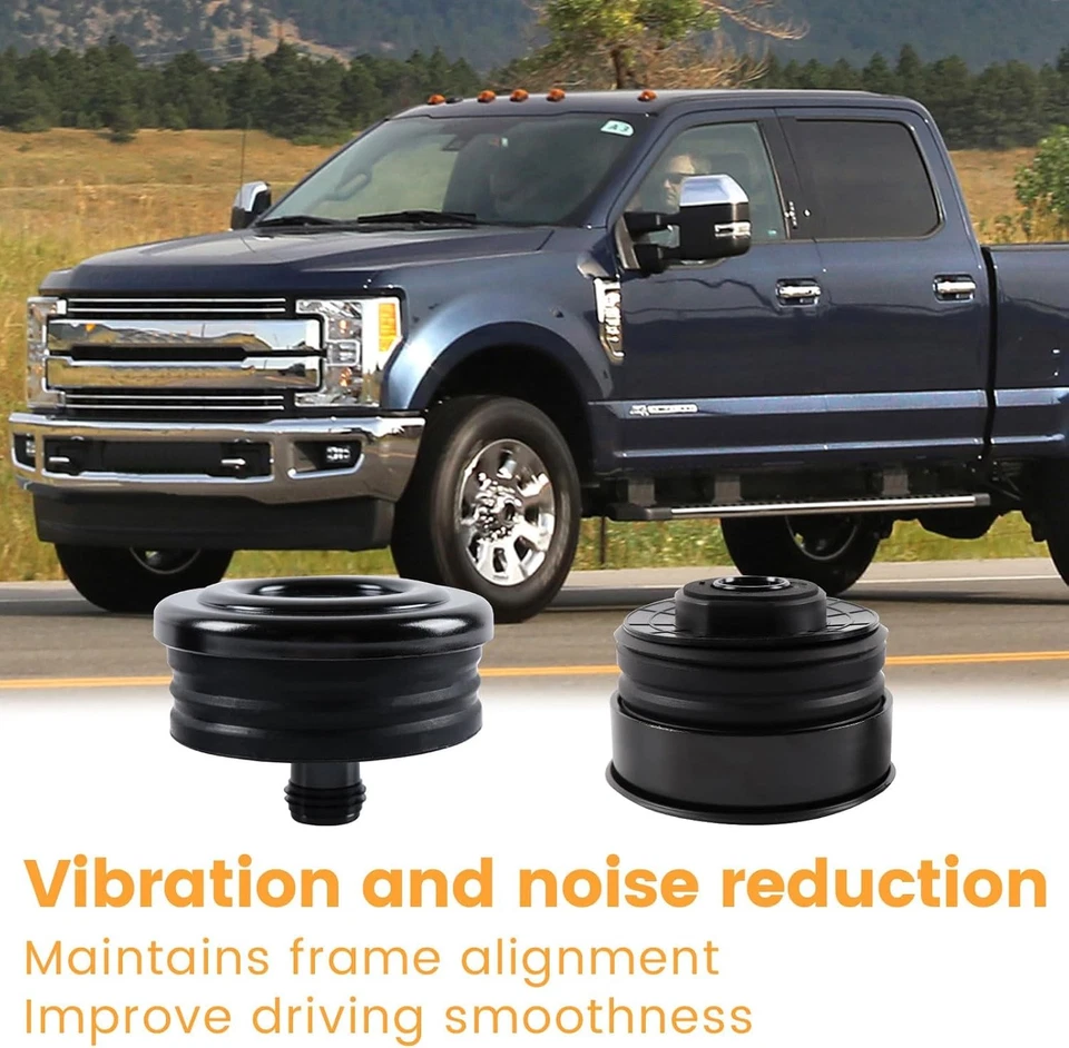 Kit de bujes y pernos de montaje de carrocería 13848 para Ford F250 F350 08-16 doble cabina 2x4 4x4 Foto 3 de 4