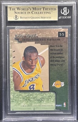 1996-97 Skybox Premium Kobe Bryant Star Rubies Rookie RC #55 BGS
