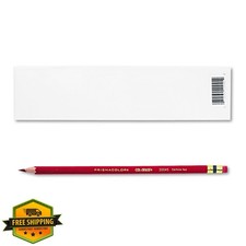 Prismacolor Col-Erase Carmine Red Pencils Dozen w/Eraser