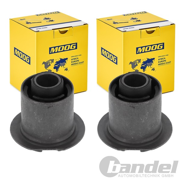 2X Moog Lagerung AchskÖRper AchskÖRperlager Hinten Vorne Passend FüR Fiat Freemo-image