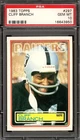 1983 TOPPS #297 CLIFF BRANCH PSA 10 RAIDERS [950]